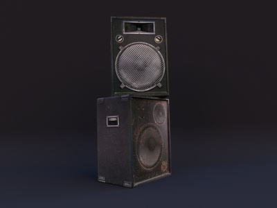 Bass 3d 3d art blender blender3d cyclesrender daily design modeling music render techno uv