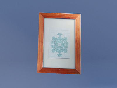 Frame 3d 3d art blender blender3d cyclesrender daily design illustration modeling render