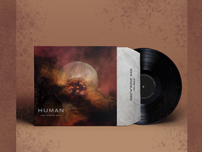 album cover design inspiration adobe photoshop design digital art galaxy human album cover music art