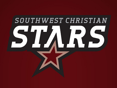 Southwest Christian Stars athletics high school logo