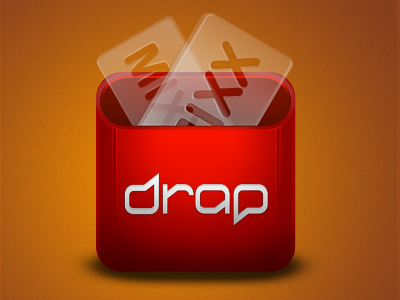 Drap icon agency design icon icon design ios ipad iphone photoshop