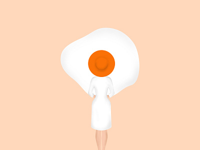 Woman Egg art design egg illustraion woman woman illustration