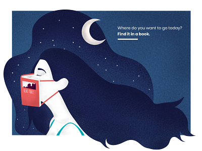 Stay At Home And Read By Ivana Nikolic On Dribbble