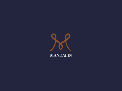 MANDALIN logo consulting design logo m letter