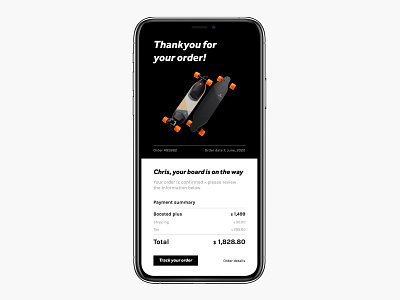 100 days of UI – Email receipt