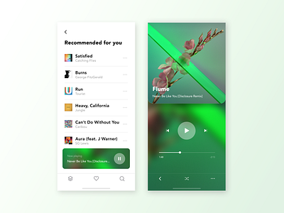 100 days of UI – Music Player