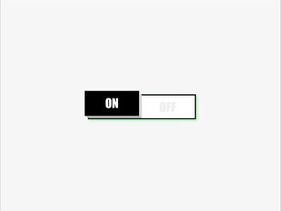 100 days of UI – On/Off switch dailyui dailyui015 dark design glow on off switch onoff switch toggle toggle button ui