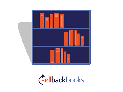 Sellbackbooks bookshelf ad books bookshelf icon sellbackbooks