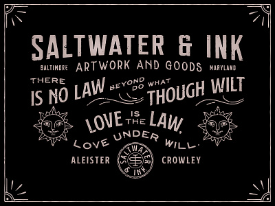 Saltwater & Ink