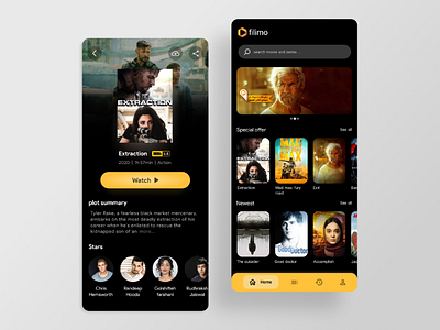 Filimo app redesign