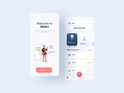 Wallet App Concept Design