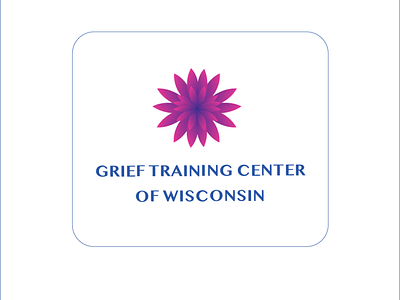 grief carnation purple logo