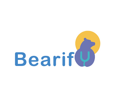 Bearify bear design illustration logo