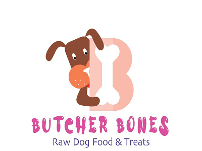 Dog Food logo bones logo branding design dog dogfood logo