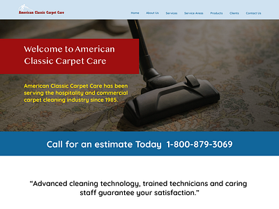 hero header of hotel carpet cleaner