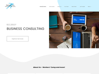 Business Consulting webdesign