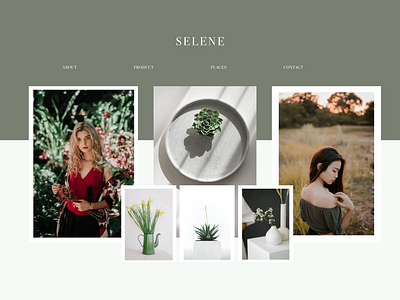 Selene - landing page hero