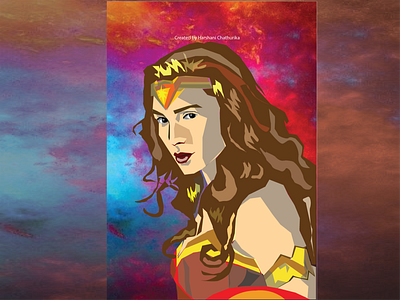 Dc comic Illustrator- Wonder Woman comic comic art dcfan design illustration illustrator webdesign wonderwoman
