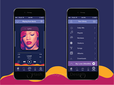 musifi app concept adobexd app dark theme dark ui design ios mobile ui music app music ui uiux