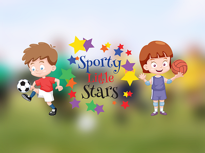 Sporty Little Stars children kids sports sporty stars