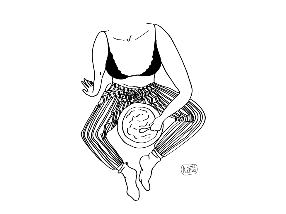 A little less cut and dried Christmas card by Alexandra Kovaleva on Dribbble