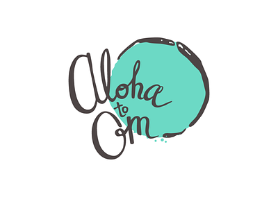 Aloha to Om logo