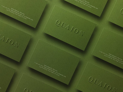 Business card #1 branding busines card card corporate branding deboss design green logo minimalist design mock up mockup template