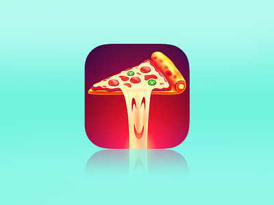 Pizza Icon app cheese icon ios pizza ui