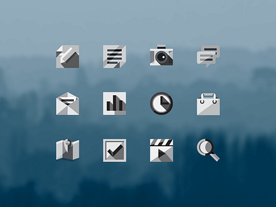 Icons flat icon ui