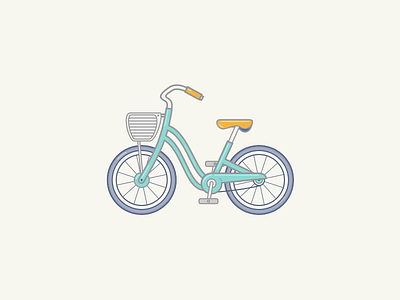 bicycle bicycle bike flat illustration