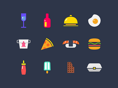 Food & Beverage Icons