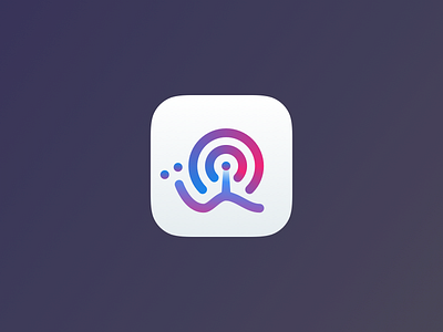 Slowcast flat icon podcast slow snail