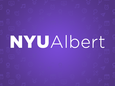 NYU Albert Splash Page albert course new york nyu redesign sign up university