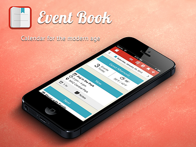 Event Book Day Book book design event ios iphone mobile