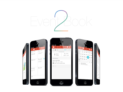 Event Book 2.0 calendar event book ios iphone maps techcrunch weather