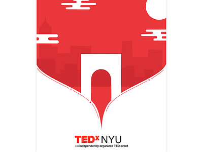 TEDxNYU 2015 Conference Design poster ted tedx tedxnyu