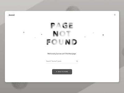 Daily UI #008 404 page 008 404 error dailyui gray typography web