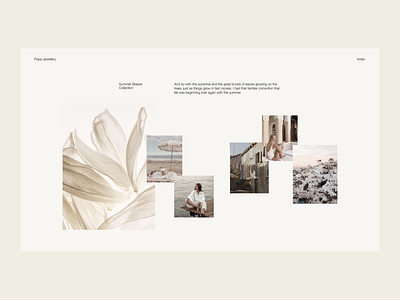 Summer Breeze — 03 design fashion interface minimal photography typography ui web website