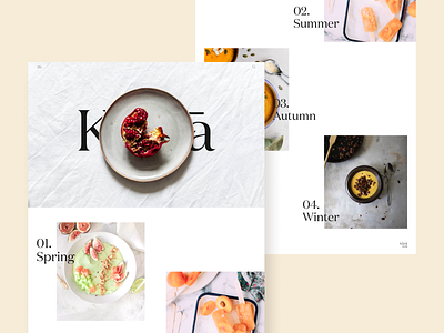 Kōnā — 01 design typography ui web website