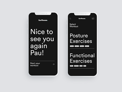 Surftracker — 03 design mobile typography ui web website