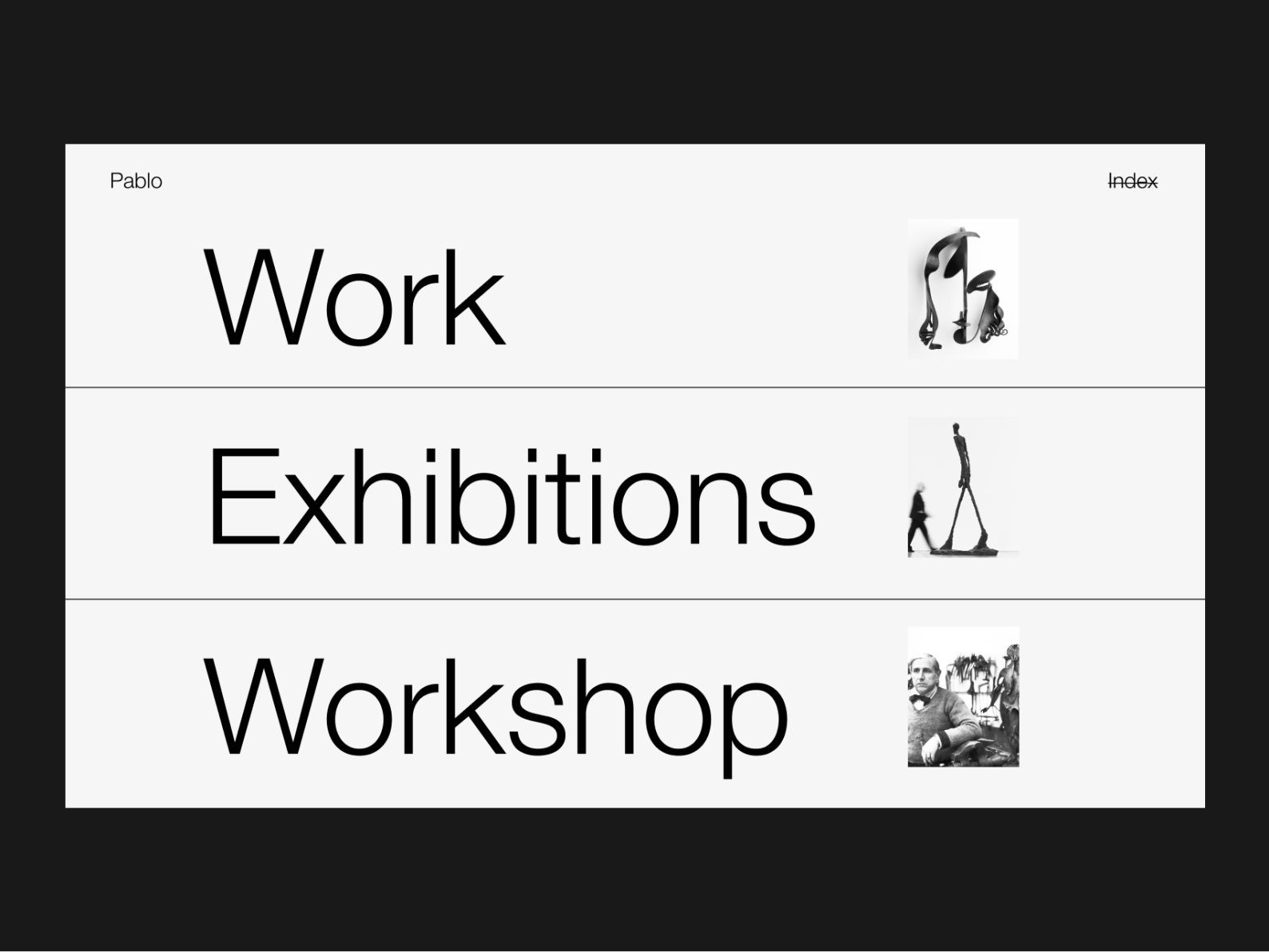 Gargallo Index by Cris García on Dribbble