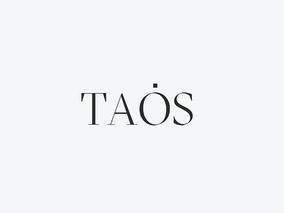 TAOS - Logo and Brand identity