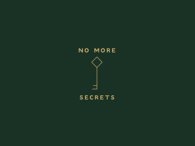 No More Secrets - Paramithi Branding alchemy bar behance branding clean design digital gold green icon identity key logo menu minimal restaurant storytelling tattoo type typography