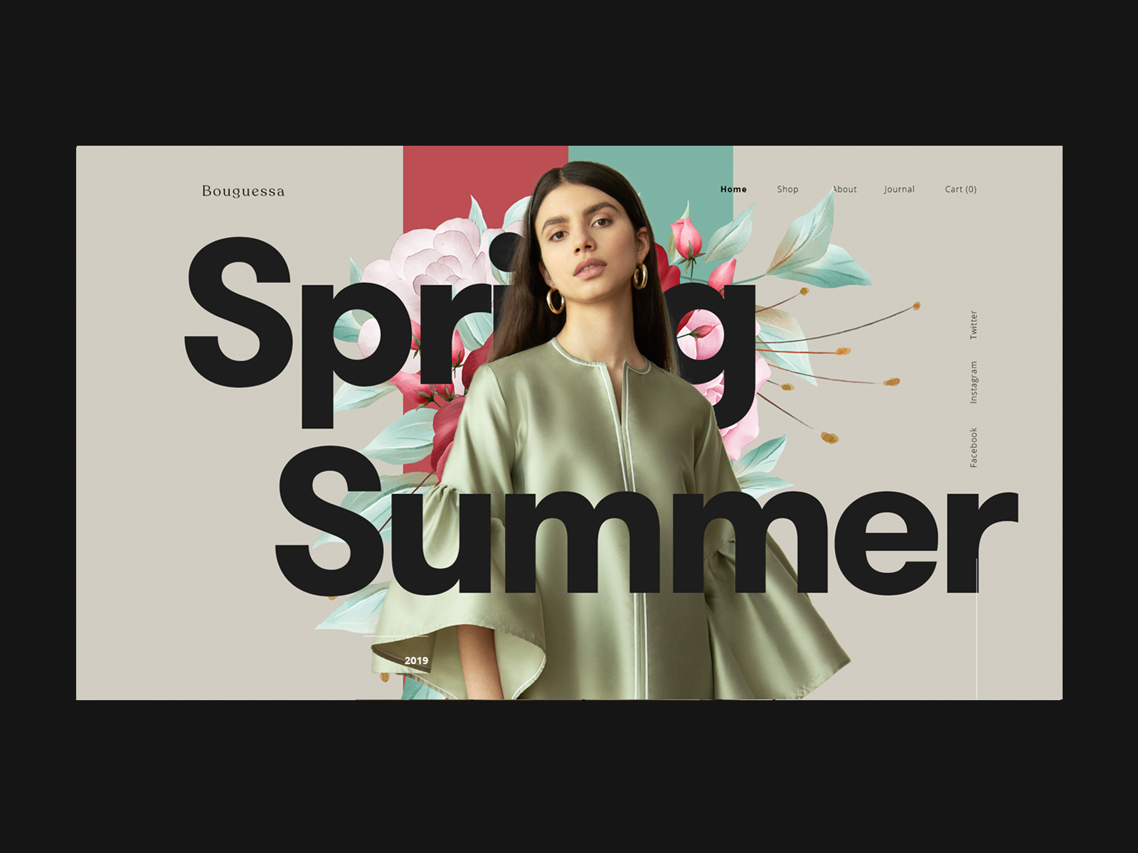 Spring & summer by Eslam Said on Dribbble