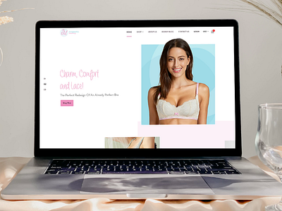 Majestic Mommy website mockup bra clean ui creative creative design mother webdesign website design woman women
