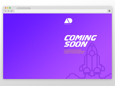 Coming Soon Page