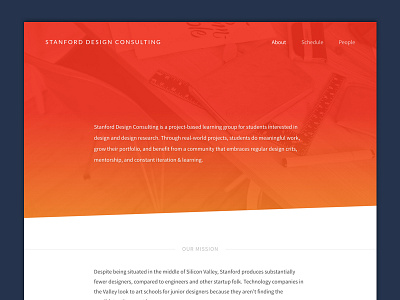 Stanford Design Consulting Website