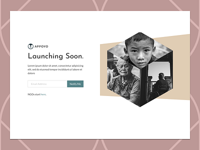 Launching Soon page