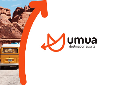 Umua - Traveling branding design illustration logo minimal vector