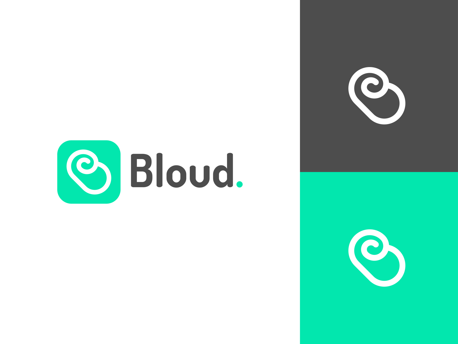 Bloud - Logo Design by Zubair Shahid on Dribbble